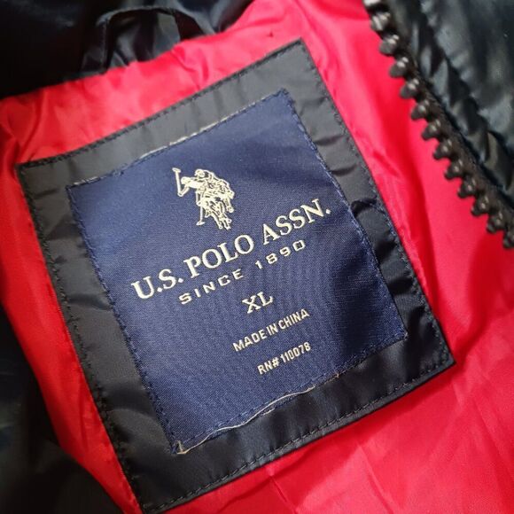 U.S. Polo Puffer Men's Vest size XL - Picture 5 of 9